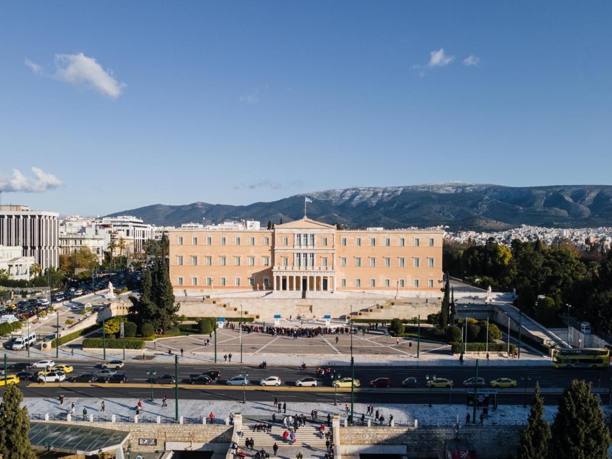 Syntagma Spotlight Residence Athena Bagian luar foto